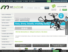 Tablet Screenshot of net-market.cz