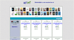 Desktop Screenshot of net-market.hu