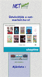 Mobile Screenshot of net-market.hu